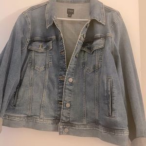 J. Crew denim jacket size 2X